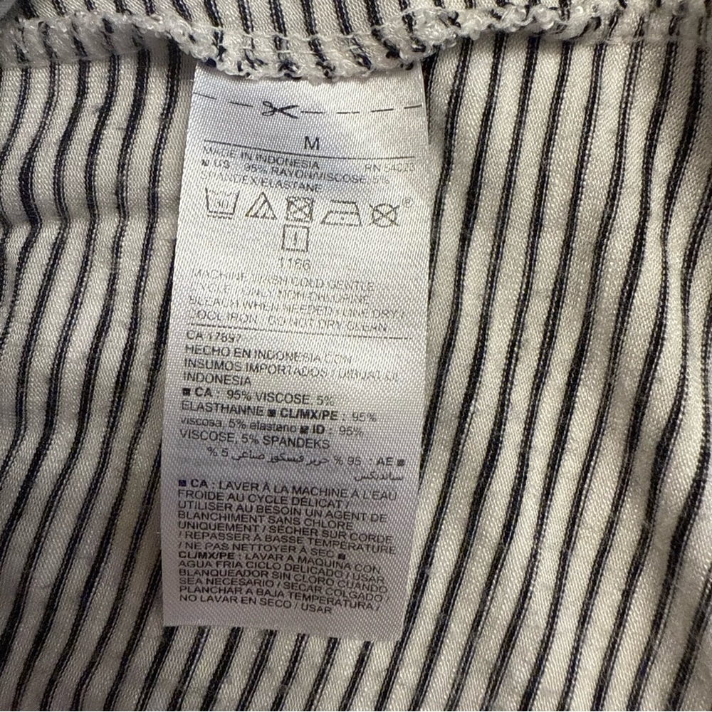 Old Navy Luxe Striped Tank Top | Medium - Picture 4 of 4